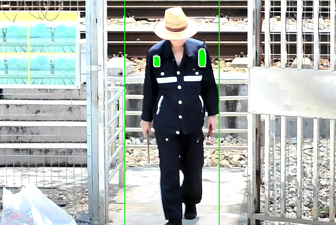 鐵路職員裝智能檢測(cè)